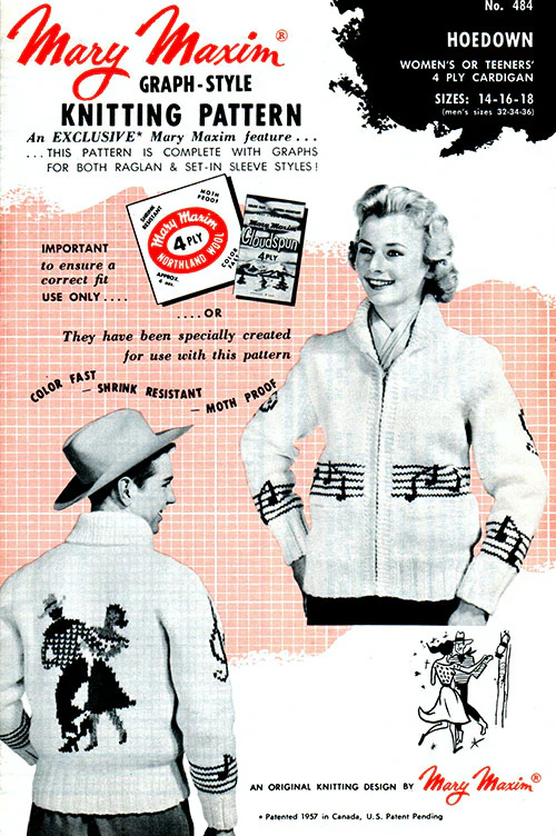 Ladies' and Youth Hoedown Cardigan Pattern - Image 2
