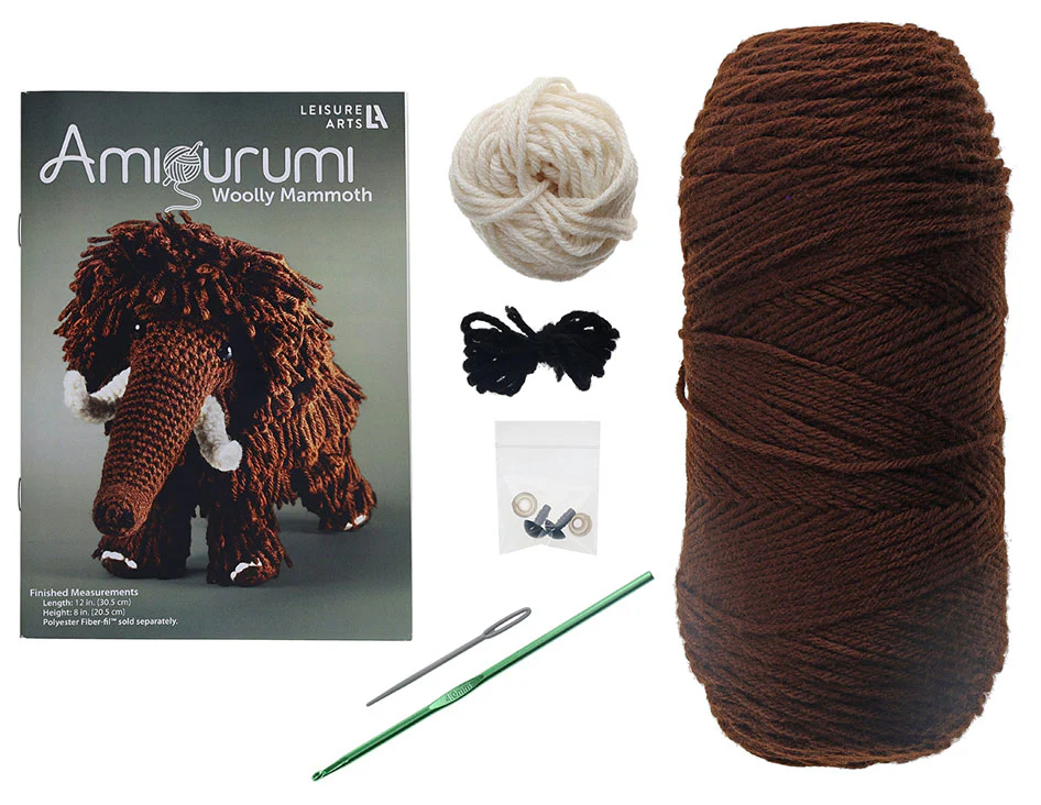Wooly Mammoth Amigurumi Kit - Image 5