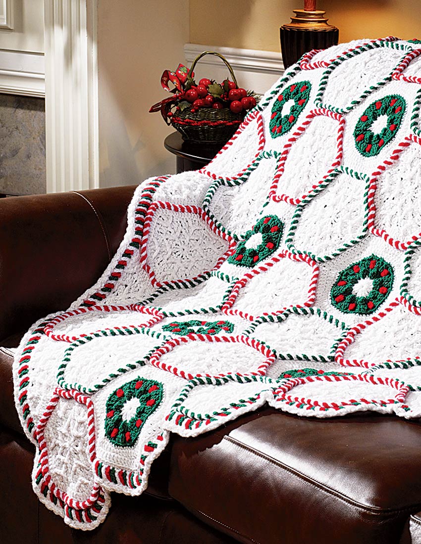 Wreath Afghan Pattern - Image 2