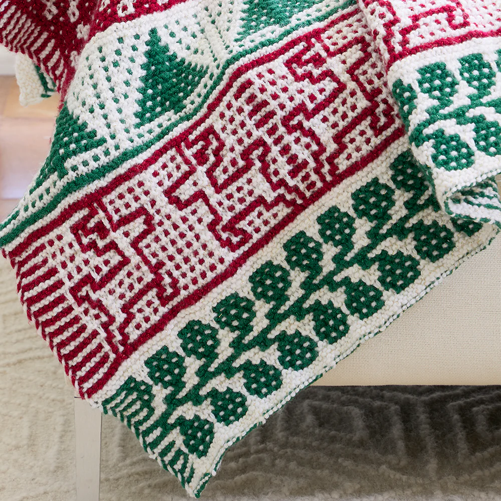 Yuletide Sparkle Lapghan - Image 2