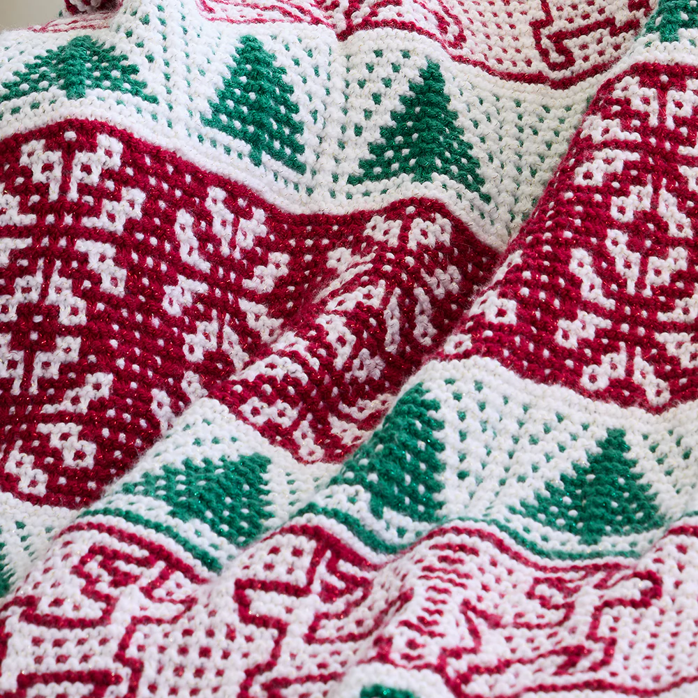 Yuletide Sparkle Lapghan - Image 4