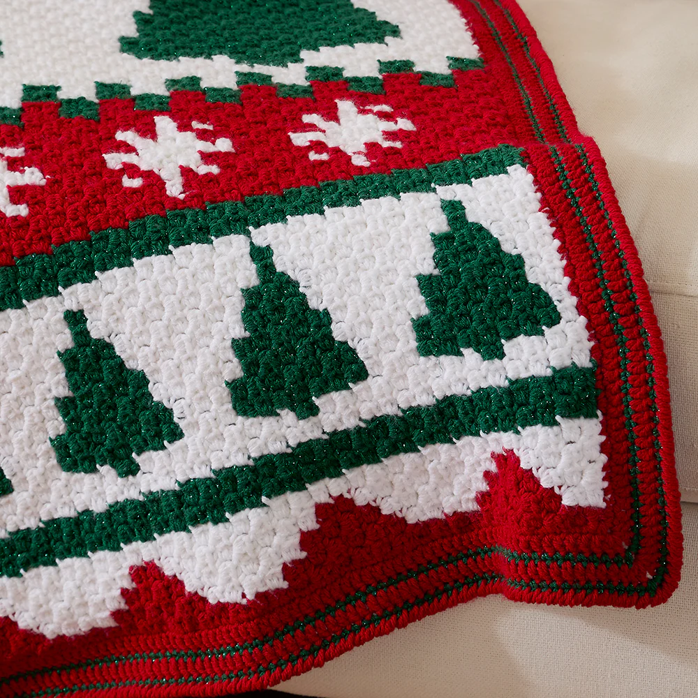 Yuletide Wishes Afghan - Image 4