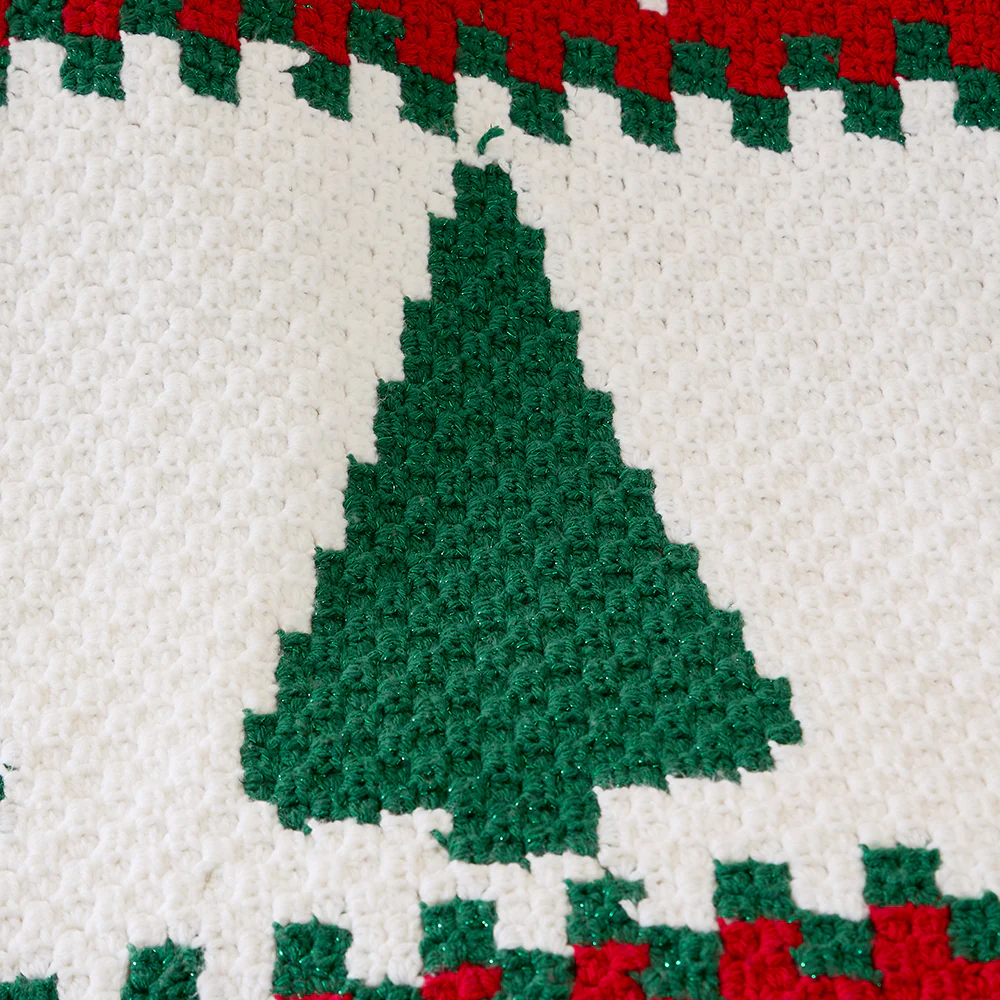 Yuletide Wishes Afghan - Image 5
