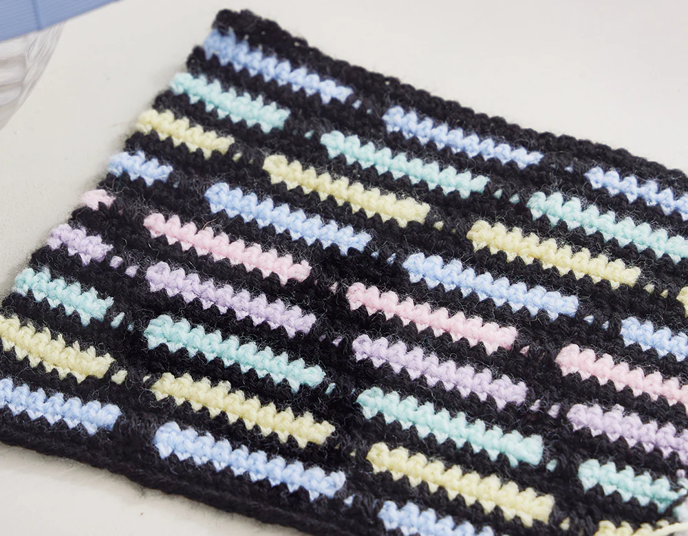 Pastel Zig Zag Baby Blanket